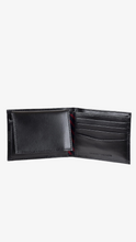 Load image into Gallery viewer, Tommy Hilfiger Men's Leather Wallet Black
